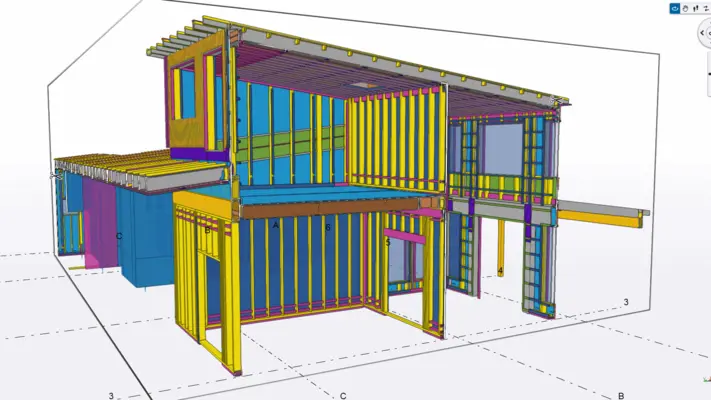 Image from Fritidshem gallery. Timber Structure building.